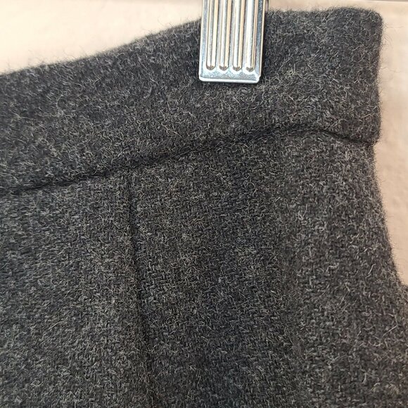 Gap Womens Skirt Size 1 Gray Wool Blend Mini A-line Casual Work Office Career - Picture 9 of 12